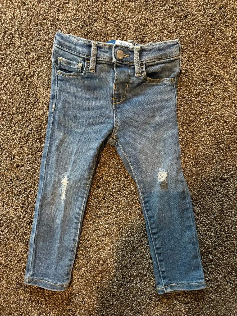 Old Navy Light Blue Distressed Kids Denim Jeans